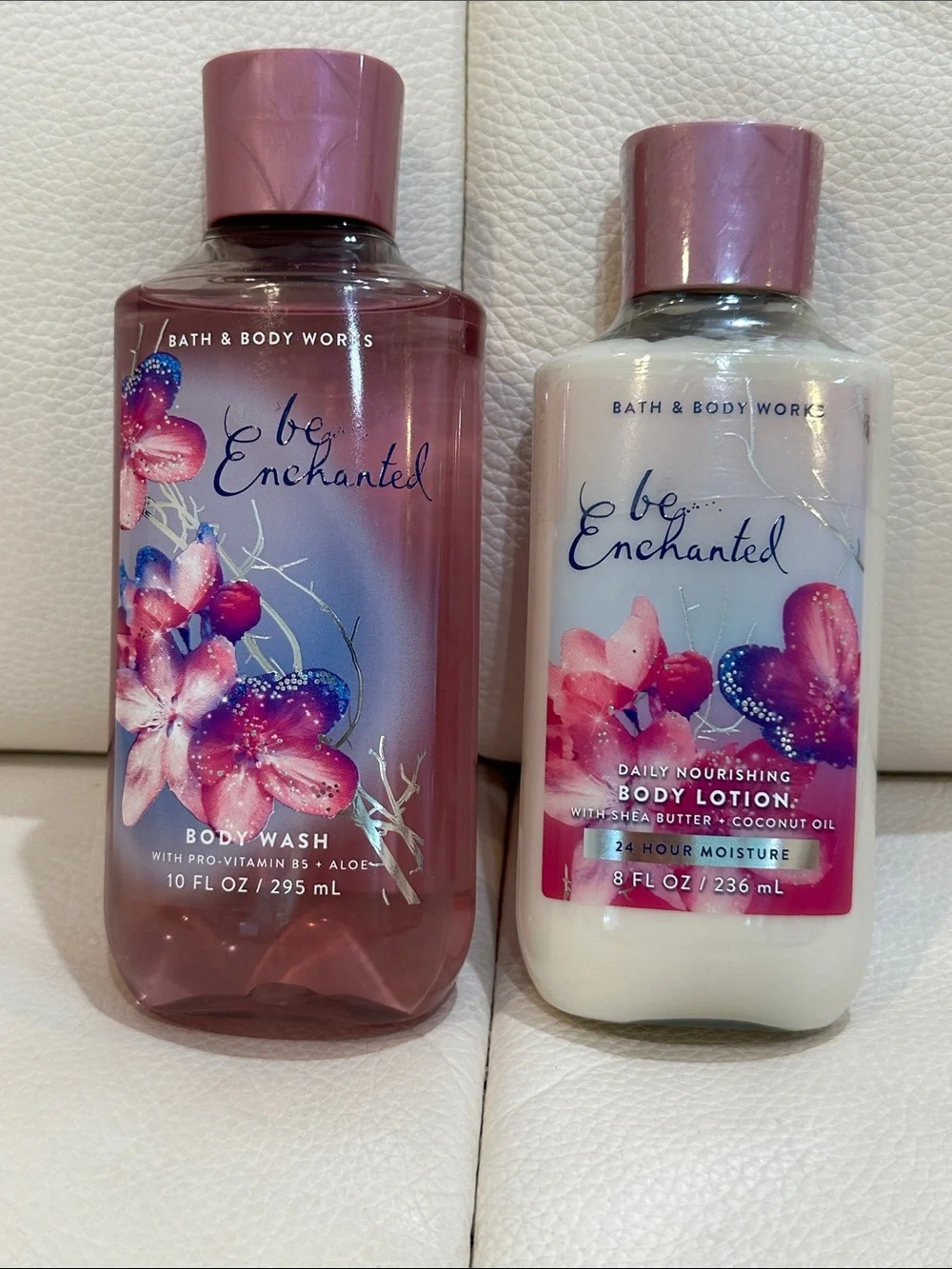 Bath & Body Works Be Enchanted Body Wash and Lotion Bundle Full Size